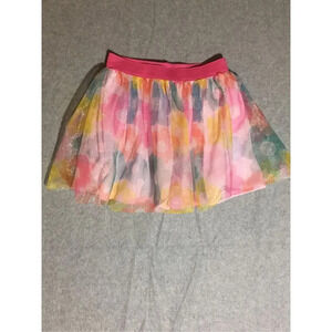 Toddler Disney Junior Minnie Skirt Size 2T Tutu Floral Pink Puffy Pastel Cute